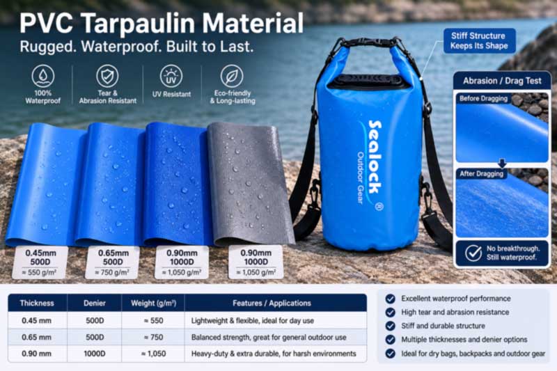 Mga PVC Dry Bag: Gastos, Pagganap at Mga Aplikasyon sa Paggawa