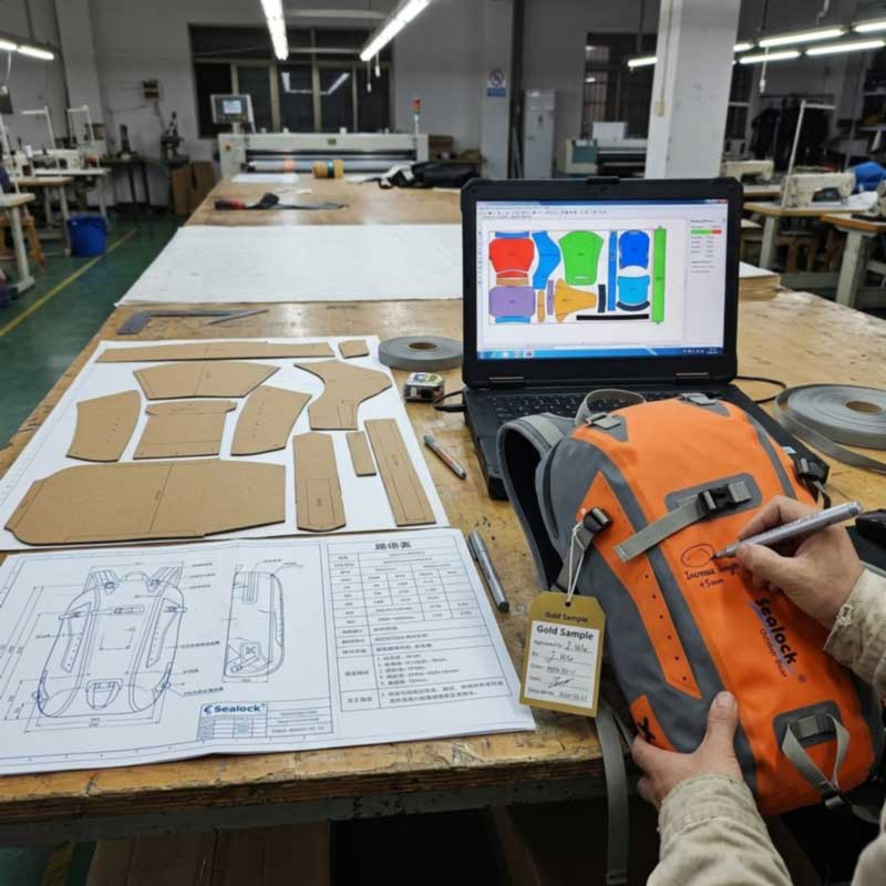Ipinapaliwanag ang Proseso ng Produksyon ng Waterproof Backpack