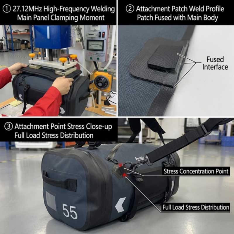 Motorcycle Waterproof Bag Factory na may RF Welding Technology