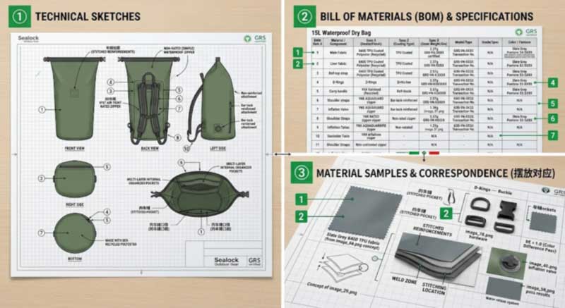 Paano Sumulat ng Tech Pack para sa Waterproof na Bag