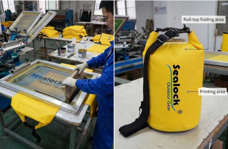 Mga Pampromosyong Dry Bag na may Custom na Logo: Mga Paraan ng Pag-print, MOQ at Gastos ng Yunit