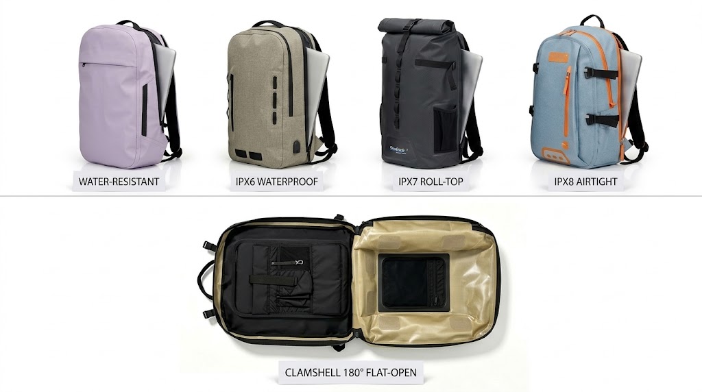 Waterproof Laptop Backpack Manufacturer: Commuter and Business Packs for Brands