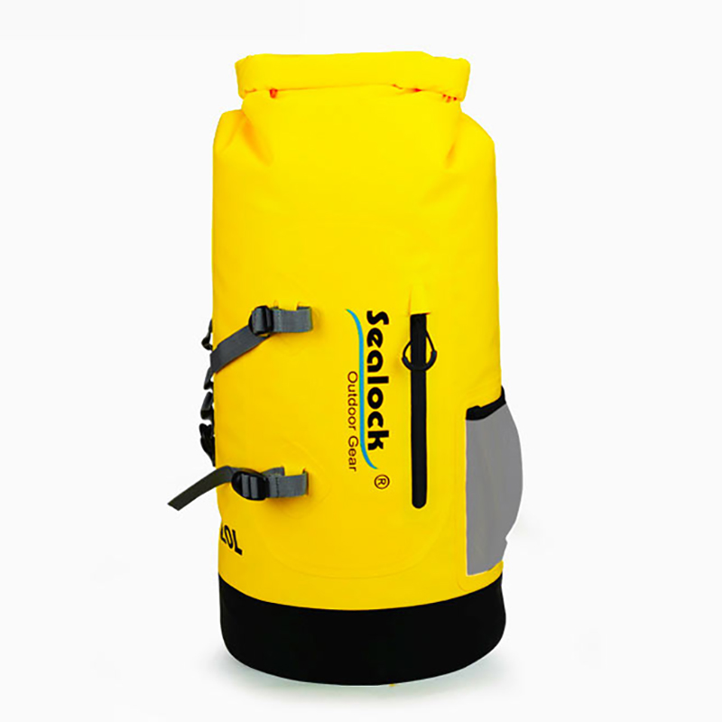 20L / 28L Roll Top Waterproof Backpack na may Front Waterproof Pocket