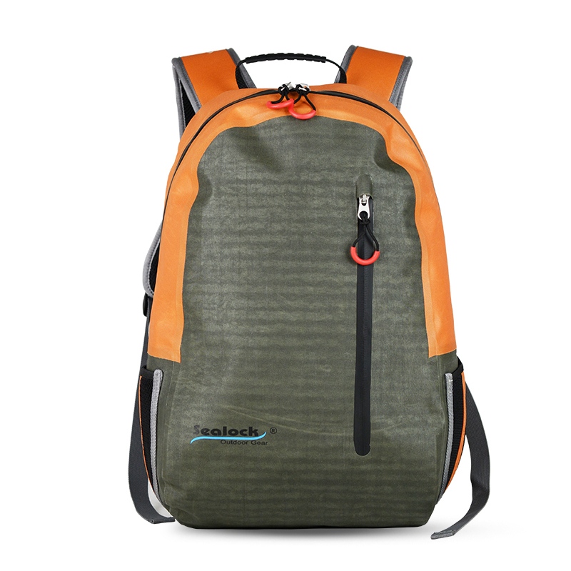 22L Waterproof TPU Urban Backpack na may Waterproof Zipper