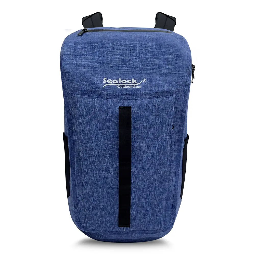 24L Waterproof Backpack na may Airtight Zipper at Minimalist na Disenyo