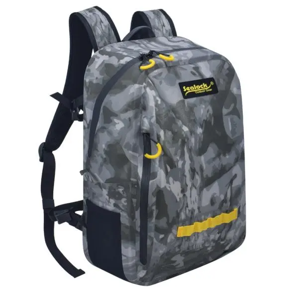 25L Waterproof Backpack na may Dual-Slider Airtight Zipper (IPX7)
