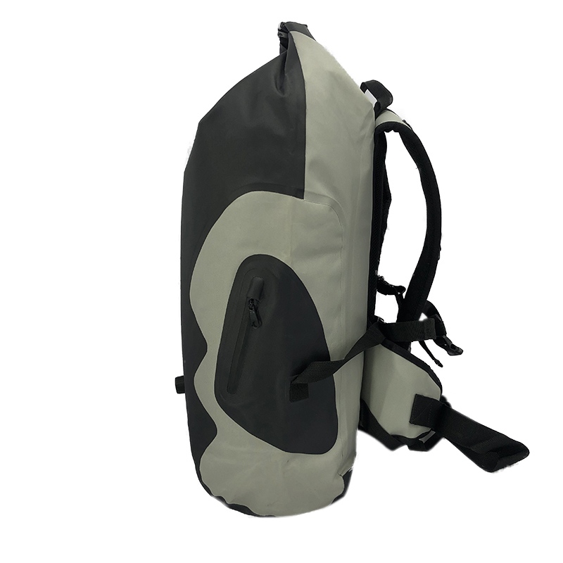 25L Waterproof Roll Top Dry Backpack na may Air Valve