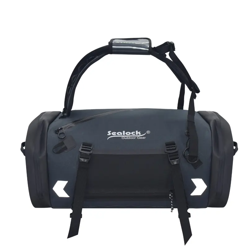 55L 3-Way Motorcycle Waterproof Bag na may Airtight Zipper (Strap / Backpack / Carry)