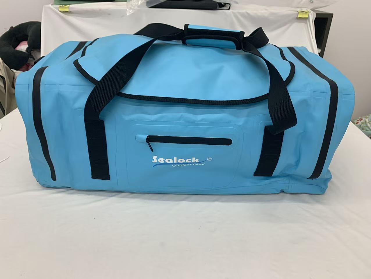 55L Waterproof Duffel Bag na may Airtight Zipper (IPX7)