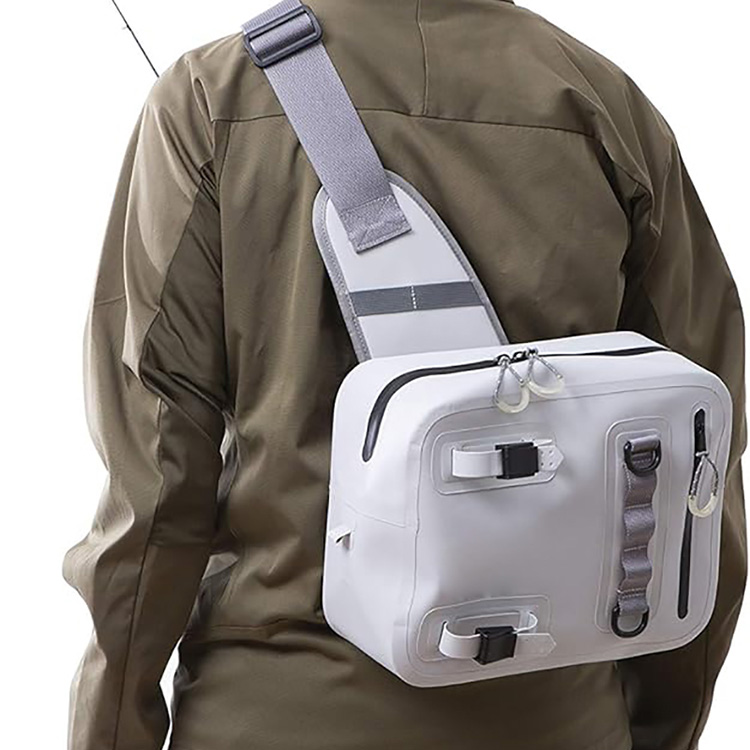 Pangingisda para sa pangingisda na may airtight zipper