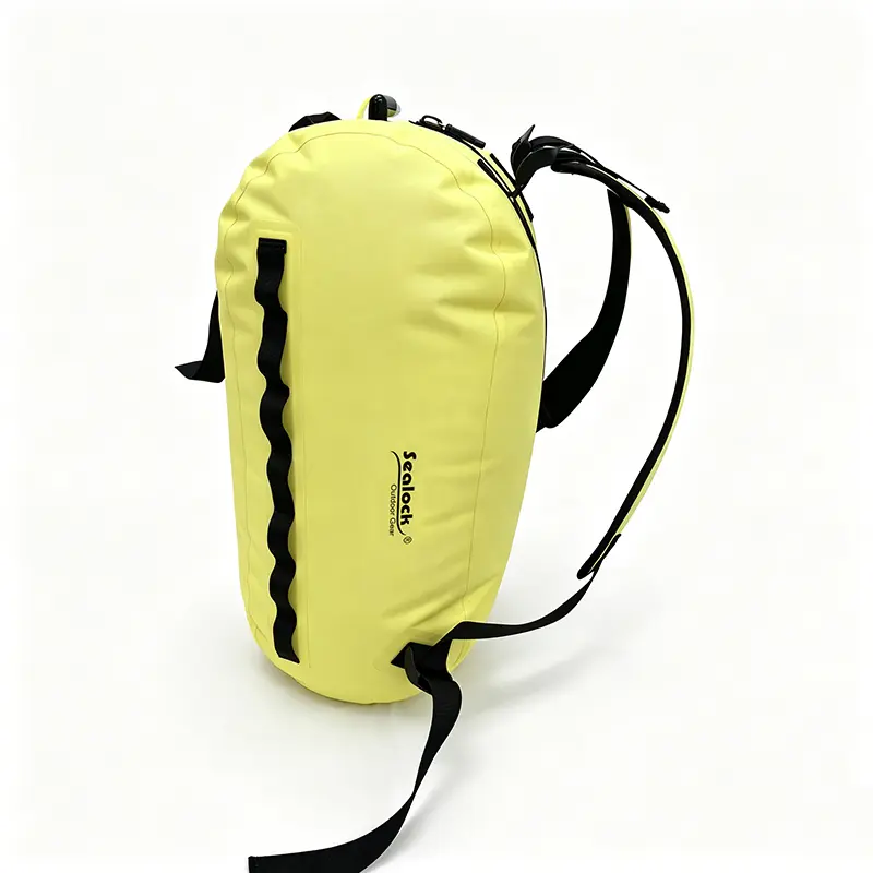 SL-C610 50L Welded Waterproof Floating Duffel Backpack na may Airtight Zipper, IPX7