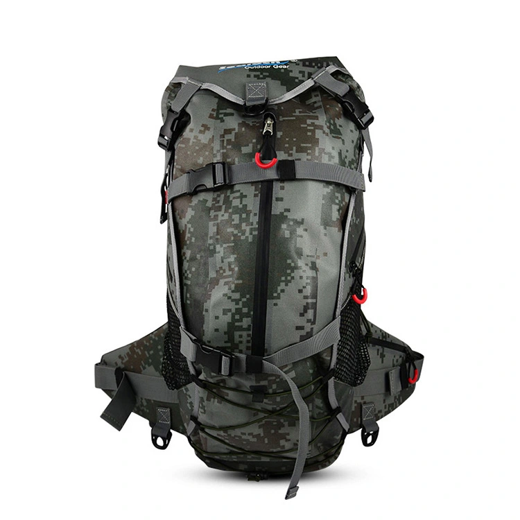 Waterproof Backpack para sa Hiking Camo 35 Liter