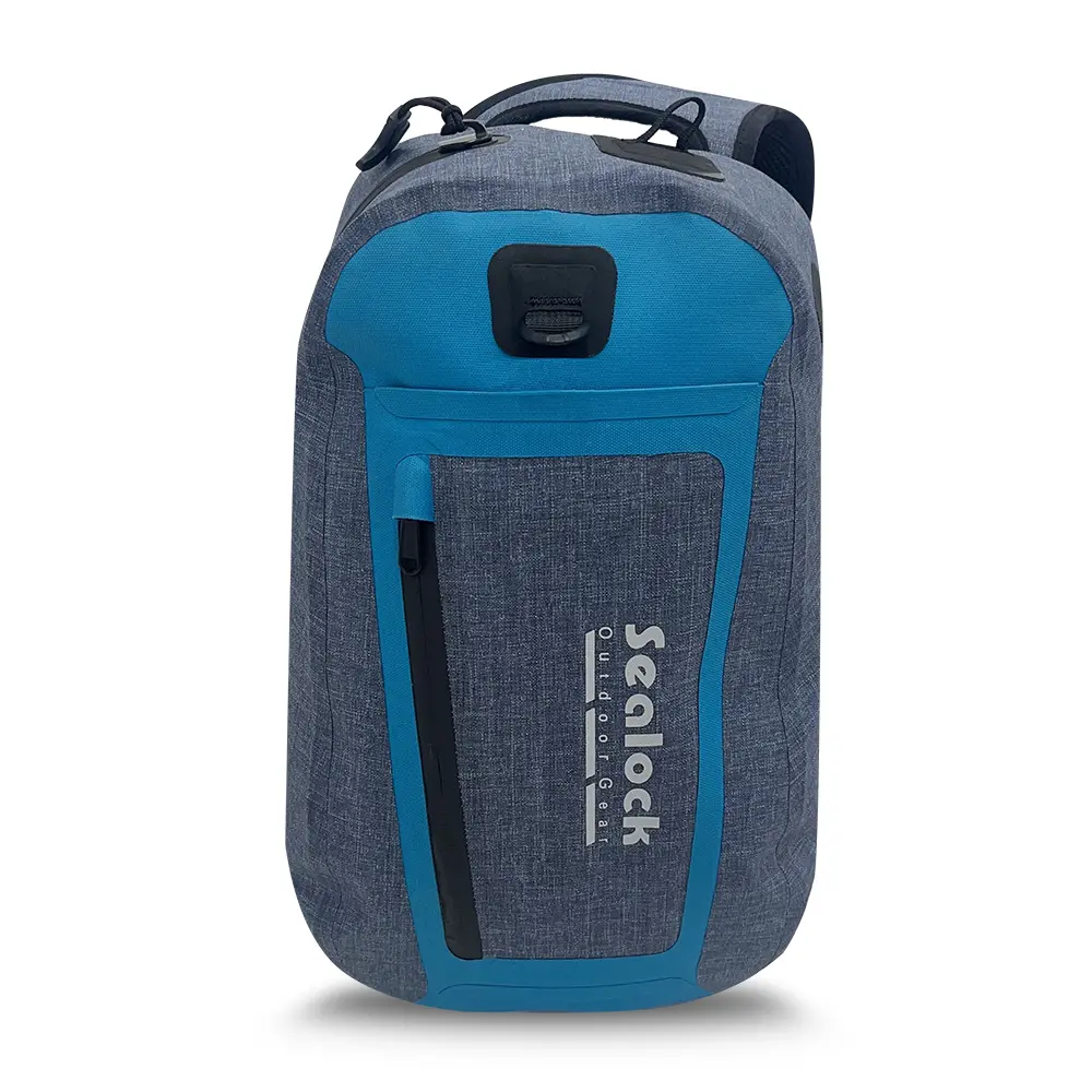 Waterproof Fishing Sling Bag na may Airtight Zipper para sa Lure Fishing
